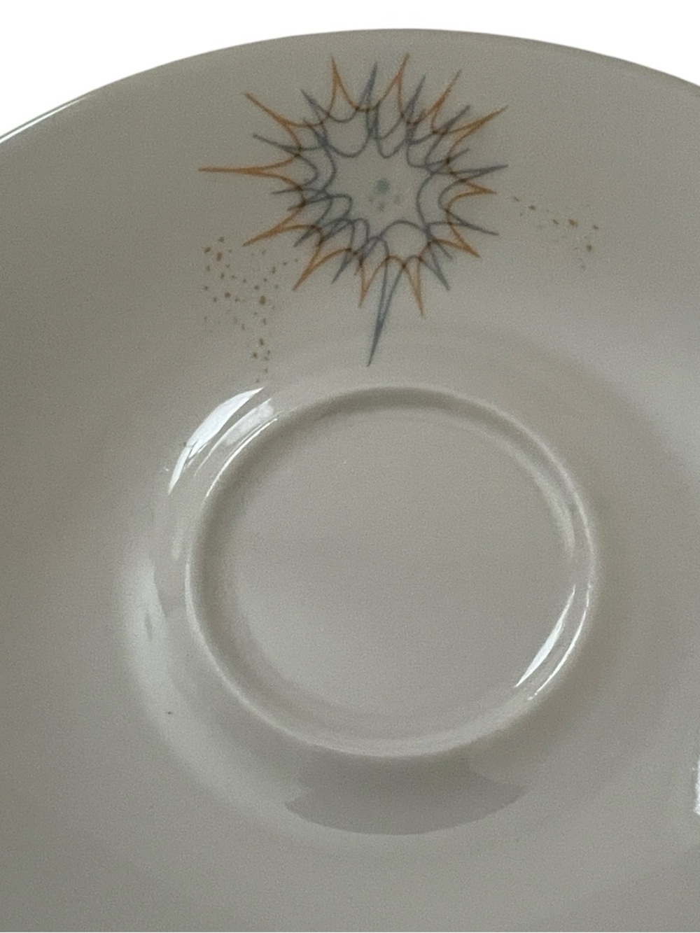 Vintage Iroquois Impromptu Ben Seibel Atomic Starburst Saucer MCM 6” - Picture 2 of 7
